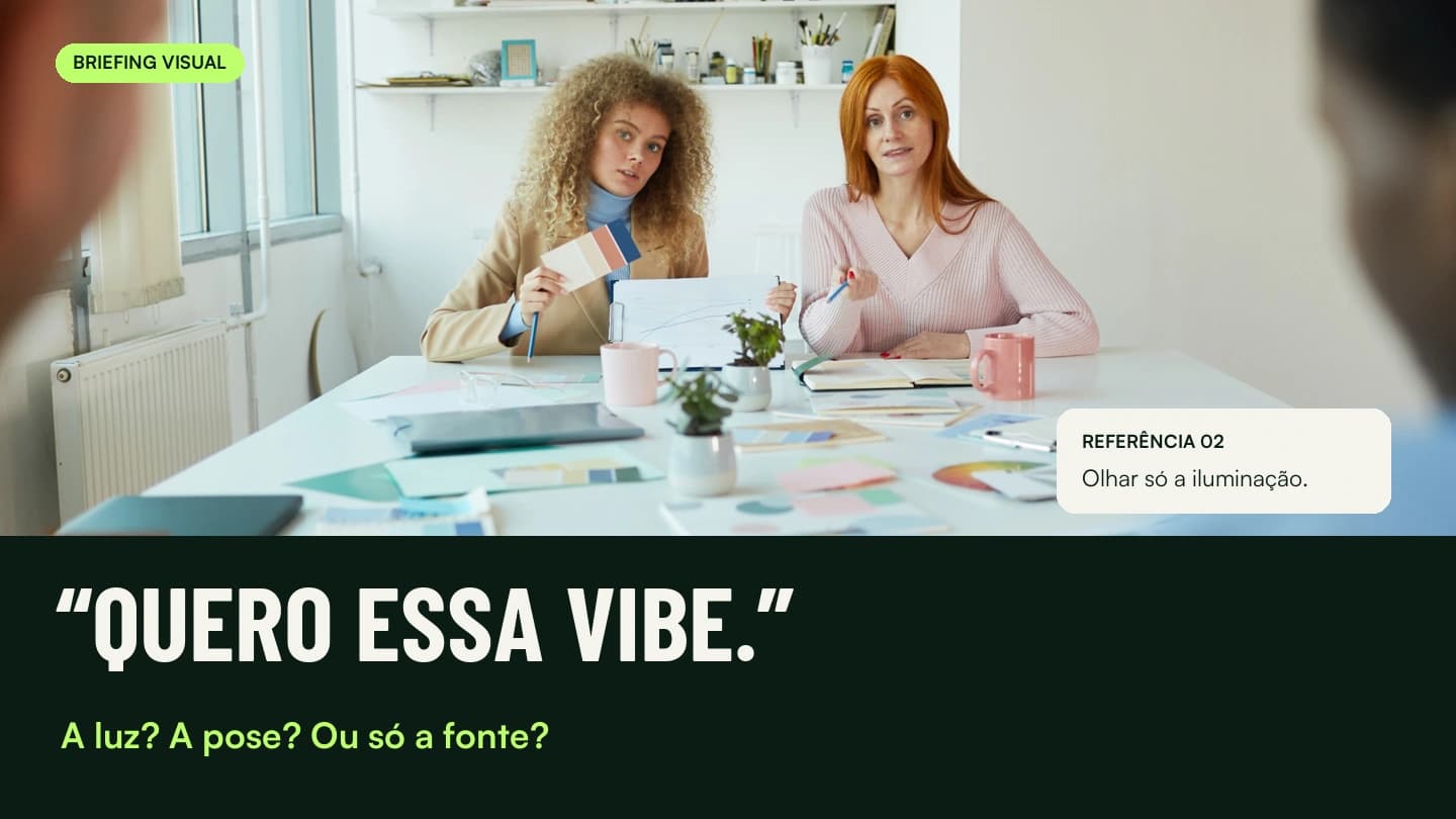“Quero essa vibe.”
